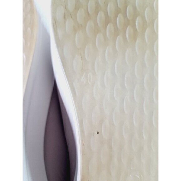 ECCO Soft 7 Shoes Womens 40 Rose Grey Leather Lace Up Sneaker Comfort - Picture 7 of 7